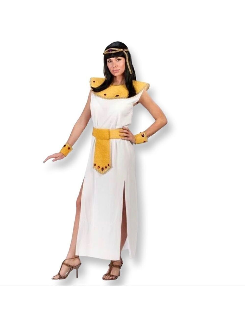 Cleopatra Pharaoh Egyptian Woman Costume One Size Fits Most Of Adults
